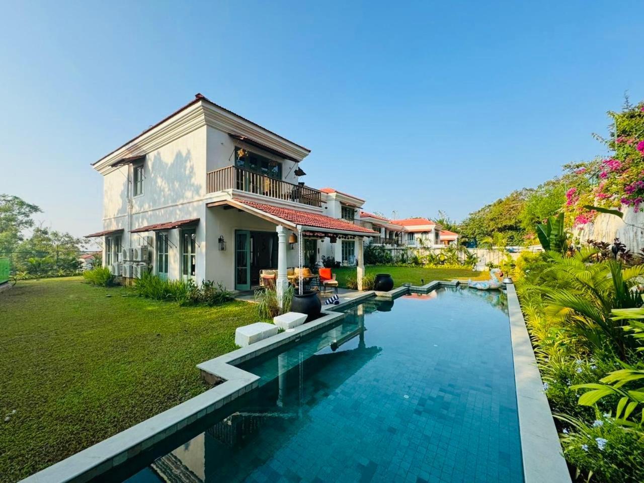 Casa Azul- Luxury 4Bhk Assagao With Private Pool Villa Vagator Dış mekan fotoğraf